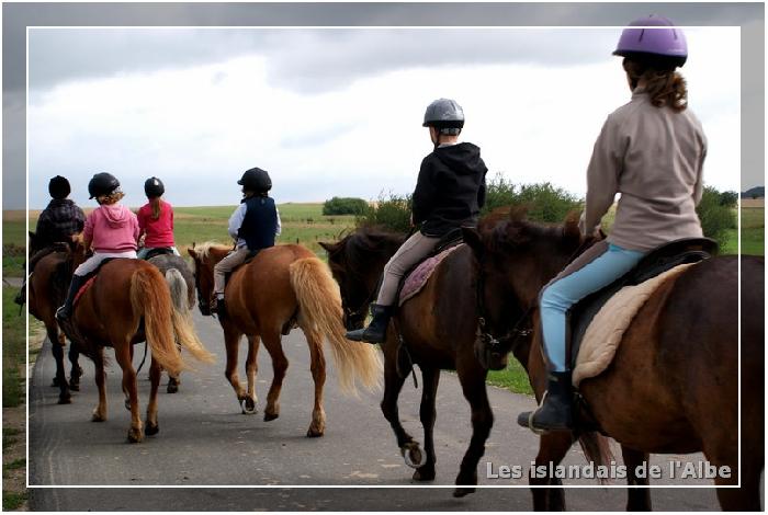 En promenade à cheval