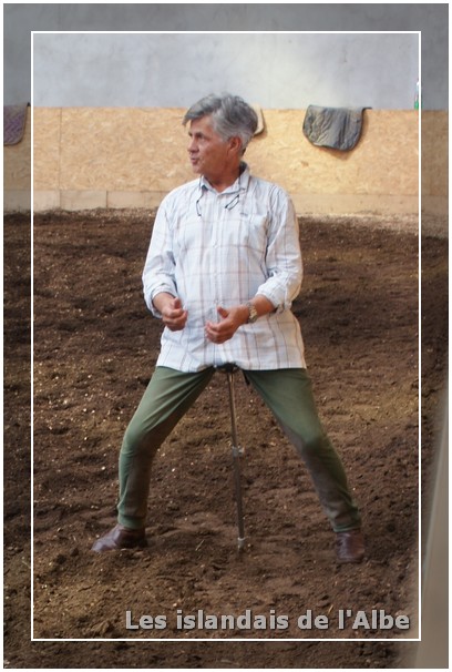 Cyrille en pleine démo !...