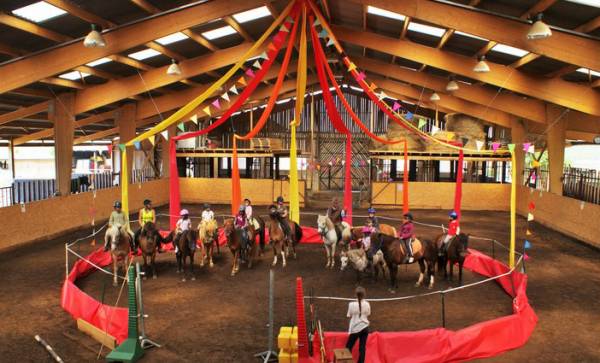 Les vacances à la ferme de nos cavaliers débutants