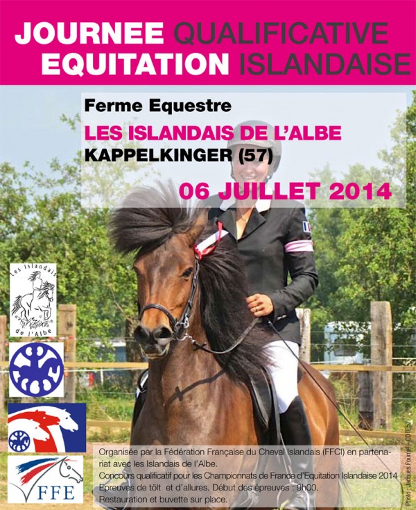 Concours d'équitation islandaise 2014